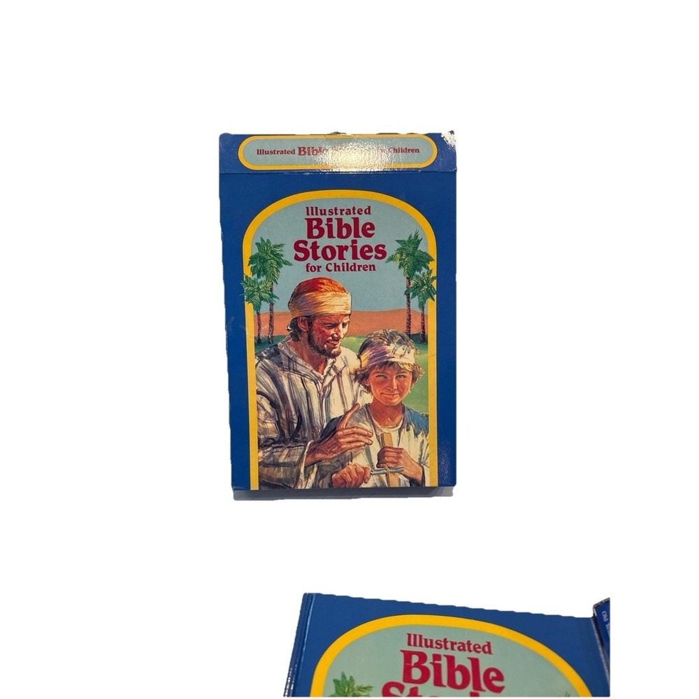 Illustrated Bible Stories for Children by Ray Hughes 1988 w/‎ 2 Cassette Tapes
